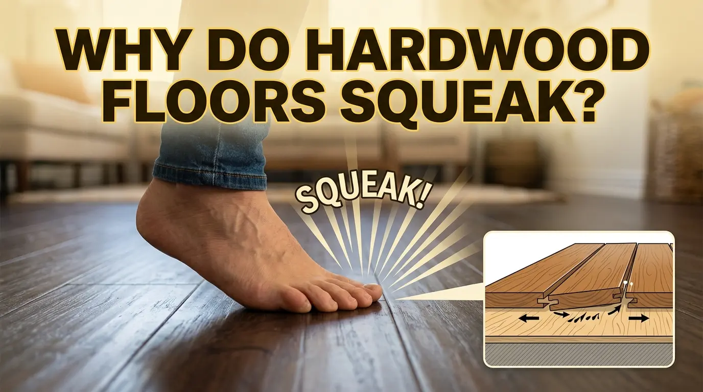 Why Do Hardwood Floors Squeak?