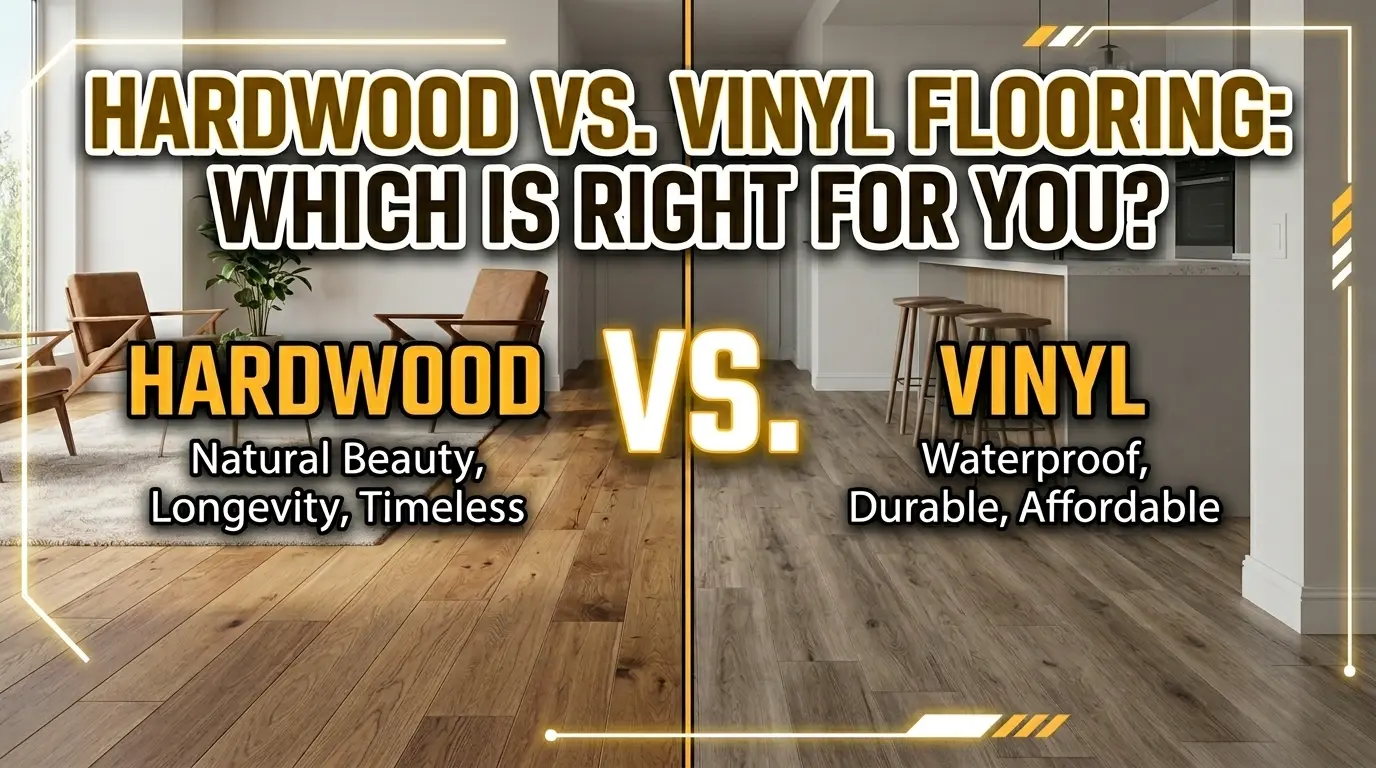 Hardwood vs. Vinyl Flooring: Which Is Right?