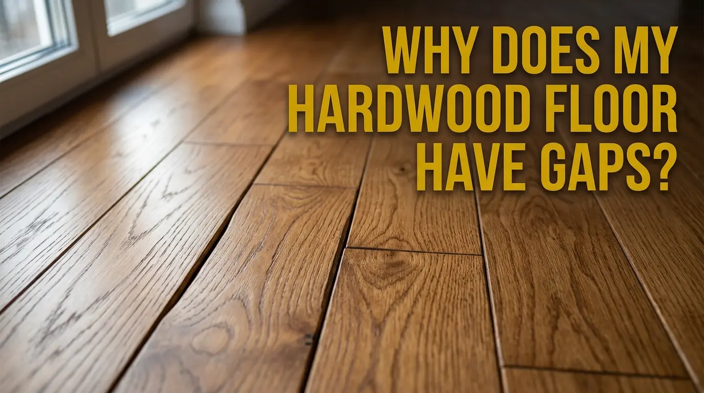 Why Does My Hardwood Floor Have Gaps?