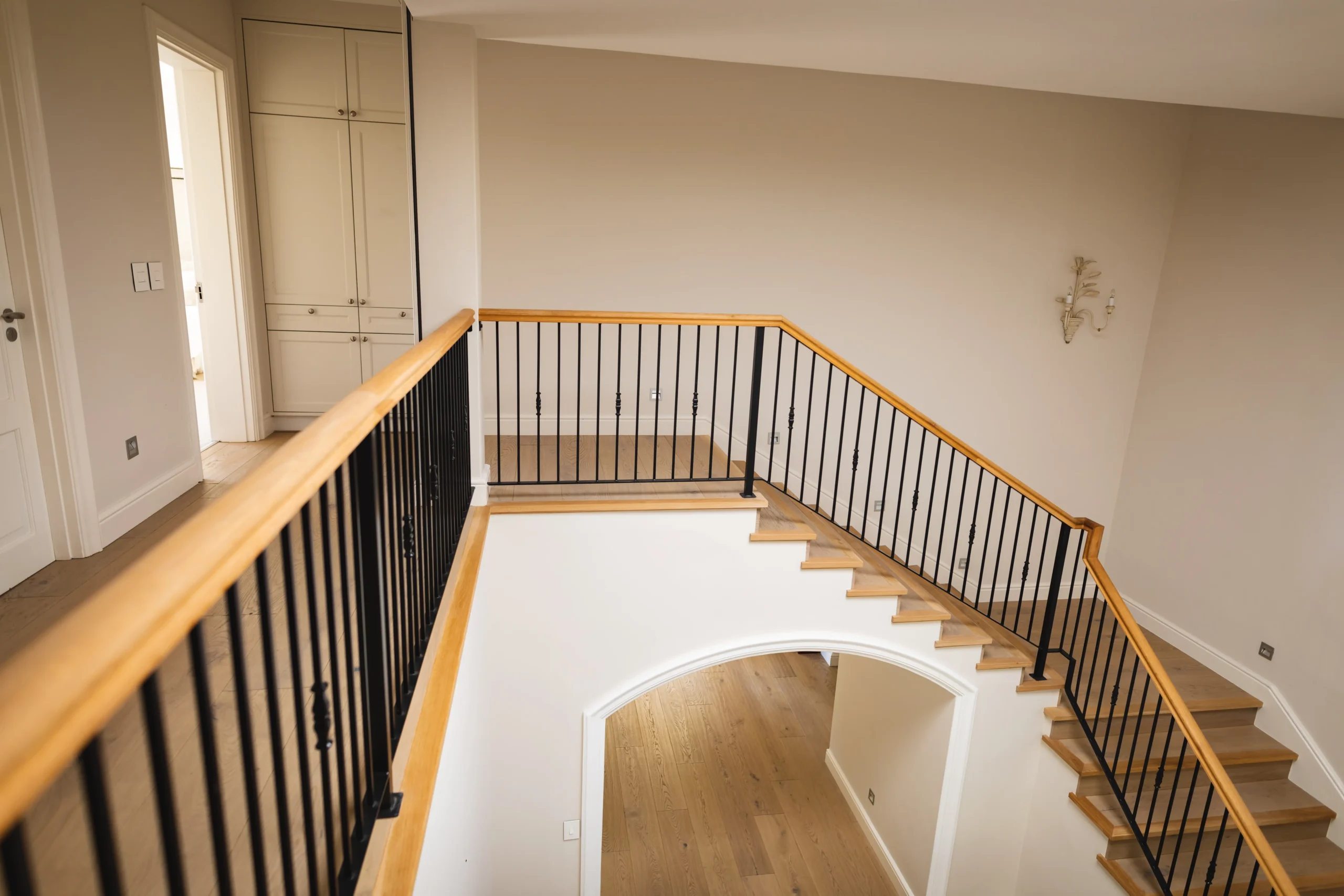 Hand Railing Installation Bergen County interior