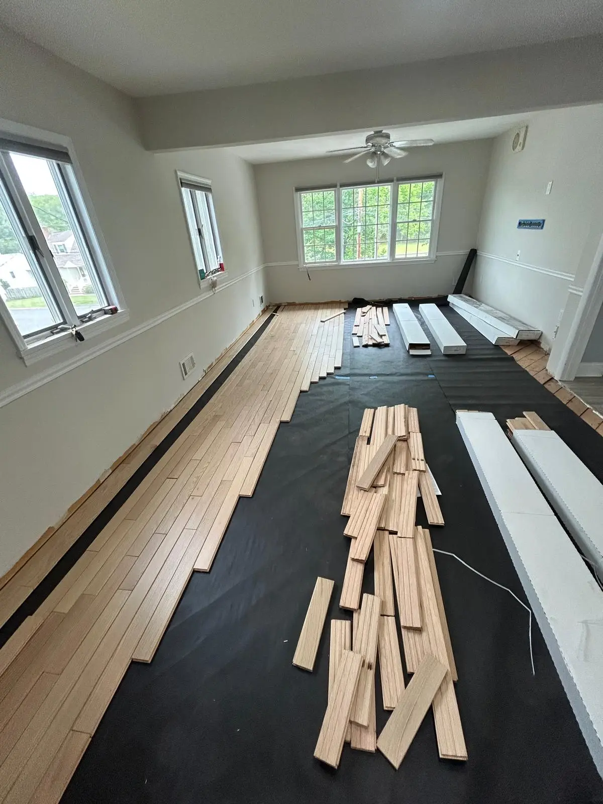 Hardwood Floor Repair results Upper Saddle River
